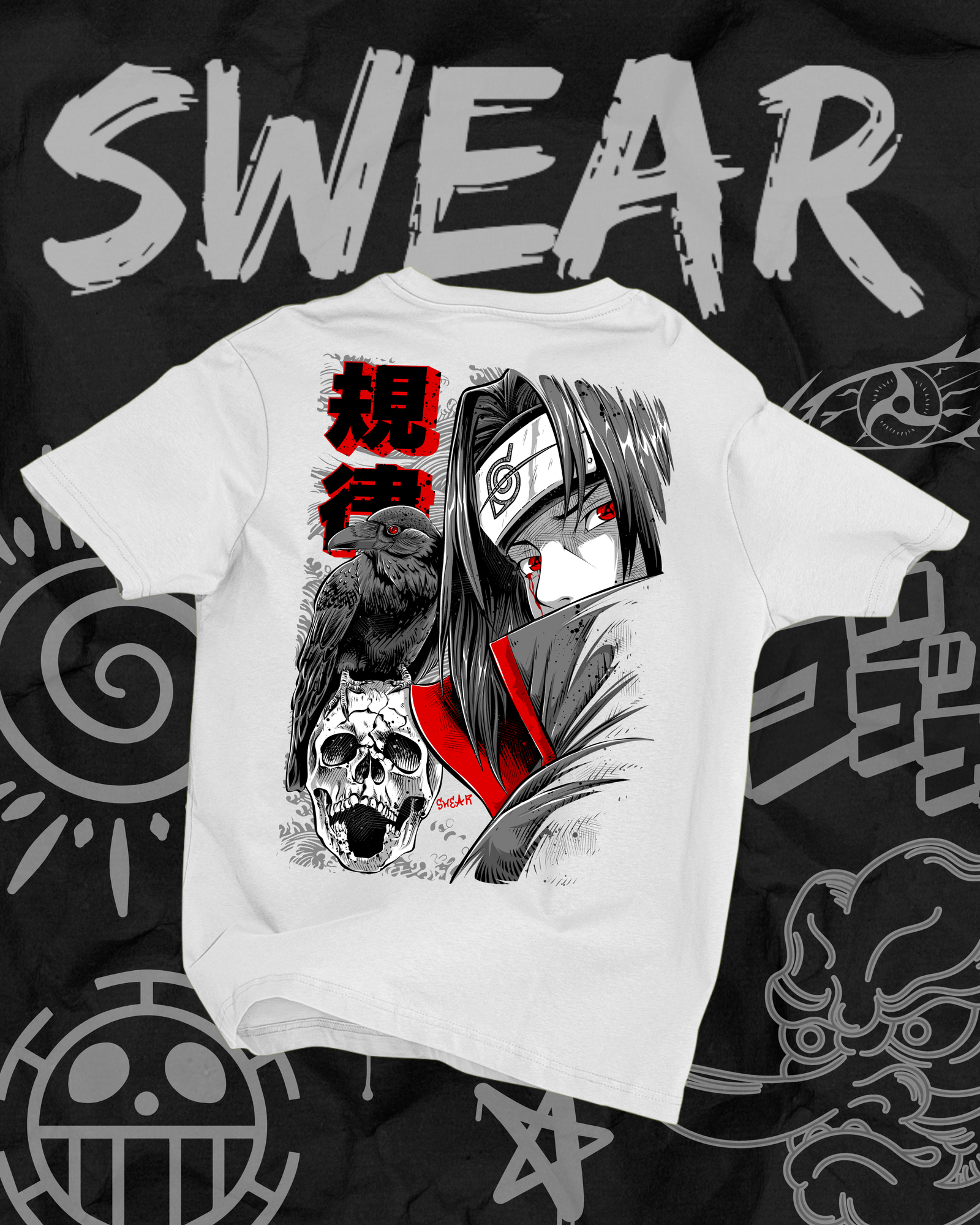 Camiseta Itachi Uchiha