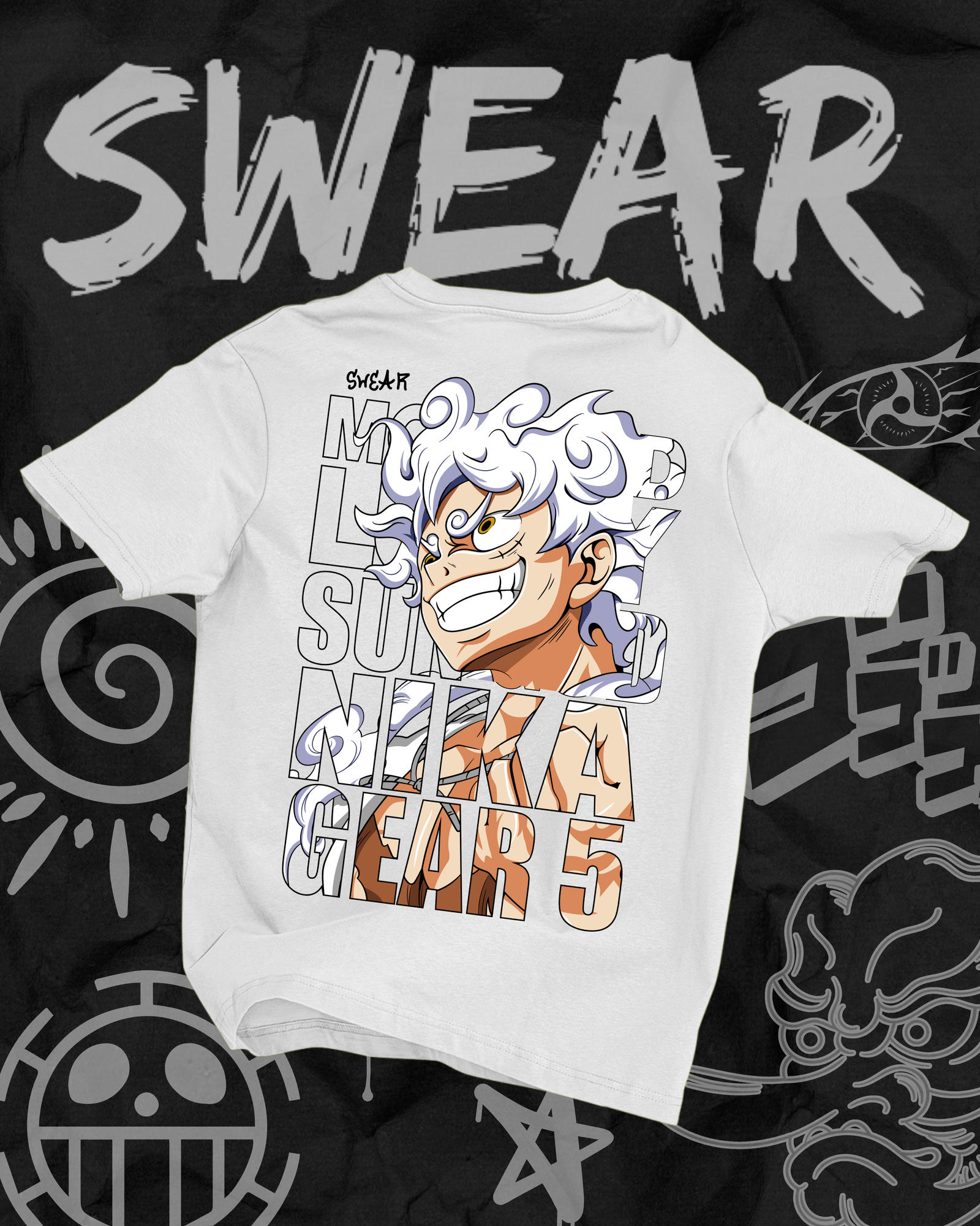 Camiseta Luffy Gear 5 II
