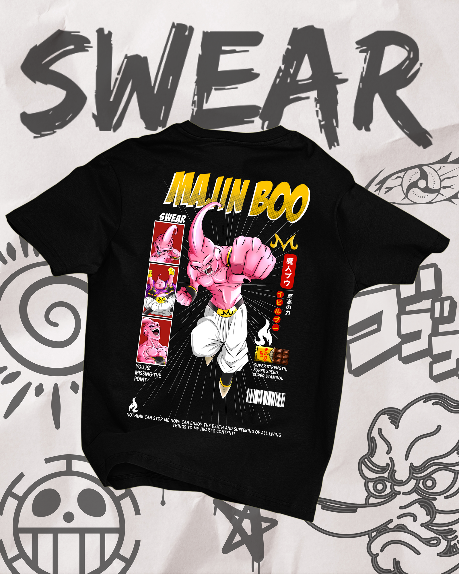 Camiseta Majin Boo
