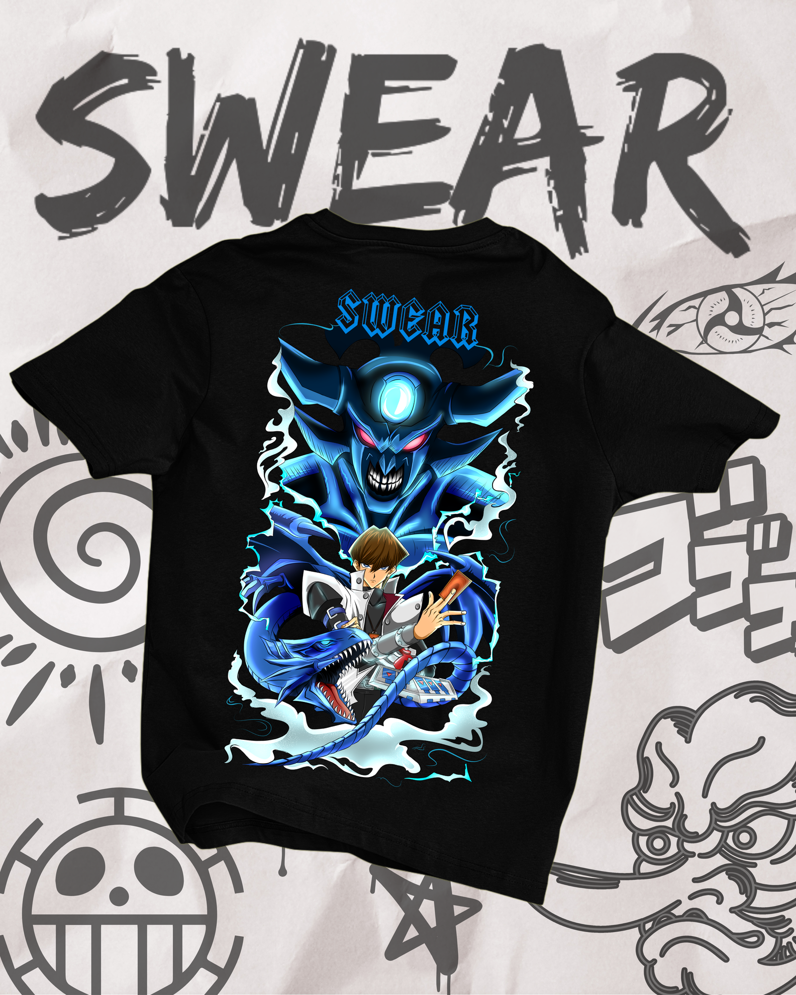 Camiseta Seto Kaiba - Yu-Gi-Oh!
